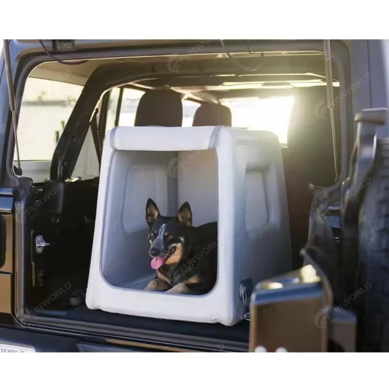 Environmentally friendly foldable inflatable outdoor kennel travel pet cage bed cat litter dog box furniture