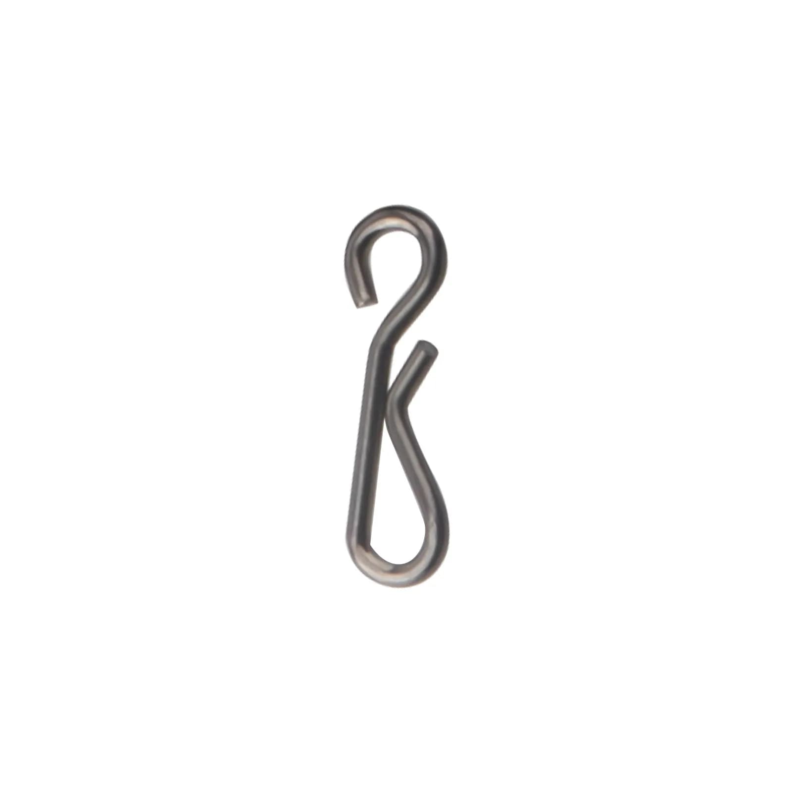 100 Pieces Stainless Steel Clip Set, Ideal for Effective Use in Fishing Applications with Mosque and Peas