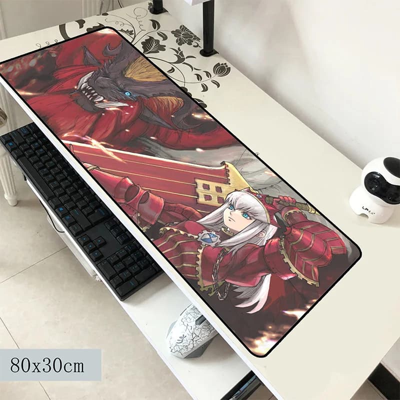 monster hunter mouse pad 800x300x2mm mats Indie Pop Computer mouse mat gaming accessories Aestheticism mousepad keyboard gamer