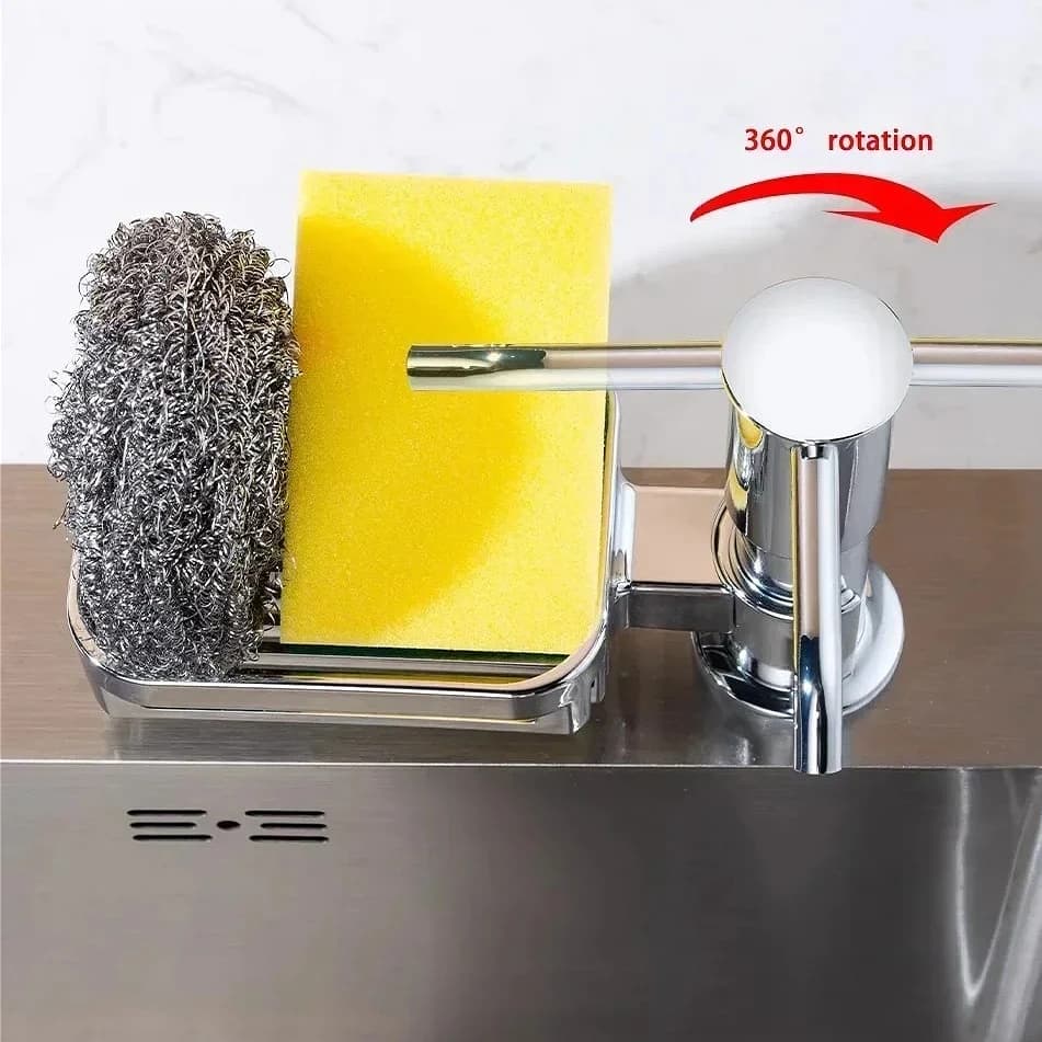 Tubo di prolunga per dispenser di sapone Tubo di prolunga per detersivo Lavello da cucina Lavapiatti Spingitore per liquidi Organizzatore Accessori da cucina