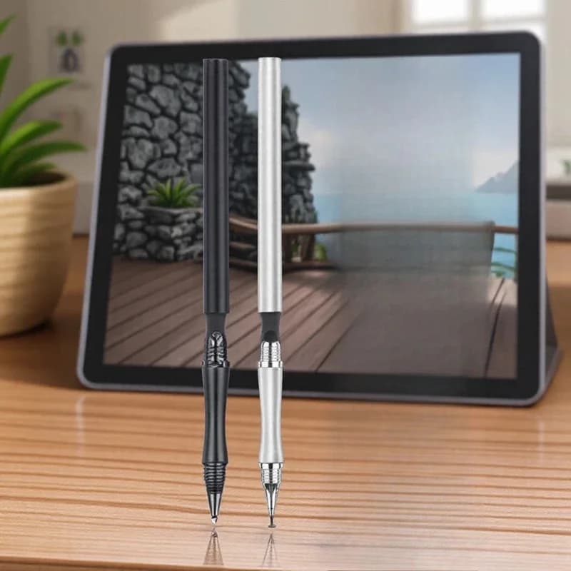 2 in 1 Stylus Pen Universal Touch Pen Drawing Tool for Capacitive Screens Mobile Phones Tablets Compatible Accessories