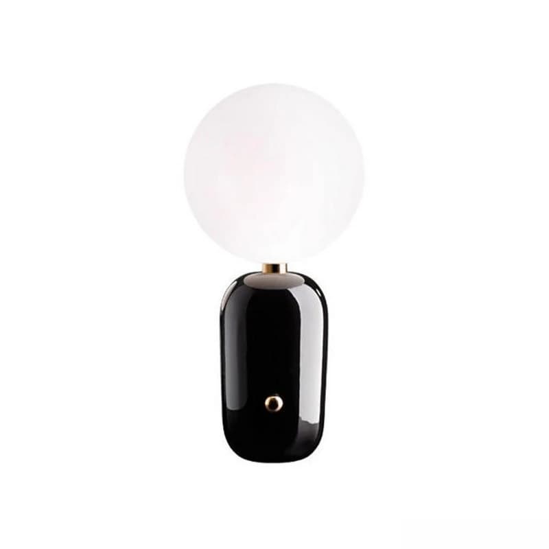 Lampada da camera da letto in stile nordico, lampada da comodino per soggiorno, lampada a forma di esclamazione per studio