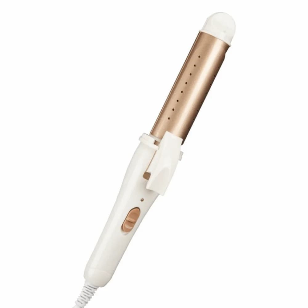 Arricciacapelli Professionale in Ceramica con Controllo della Temperatura, Riscaldamento Rapido, Ferro Arricciacapelli Portatile Automatico da Viaggio