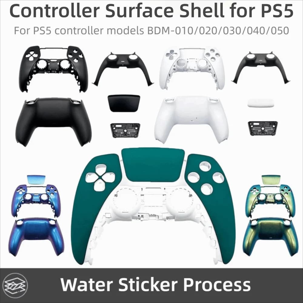 Plastic Game Controller Touchpad Lightweight Replacement Touch Panel Cover Decorative Gamepad Accessories for PS5 BDM010-050