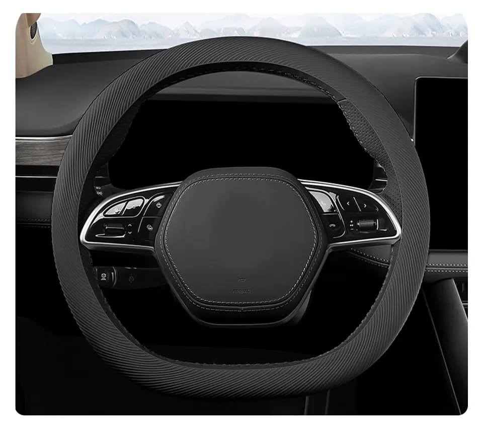 Car steering wheel Protective cover Silicone instruments Accessories for Geely Coolray Geometry C GX3 Emgrand EC7 LC Panda Tugella CK