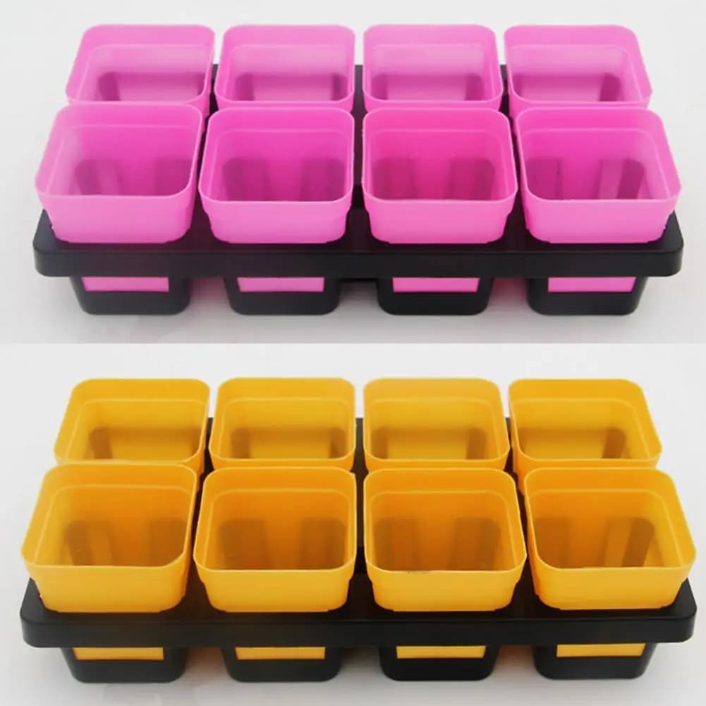 8-hole plastic flower tray Grass seed tray Garden nursery supplies
