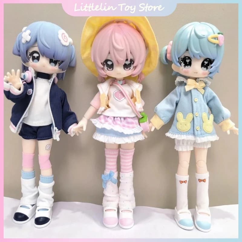 Genuino La Collezione Chiave 1/12 Bjd Scatola Cieca Carino Action Figures Comune Mobile Bambola Alla Moda Decor Giocattoli Scatola Misteriosa Regalo A Sorpresa
