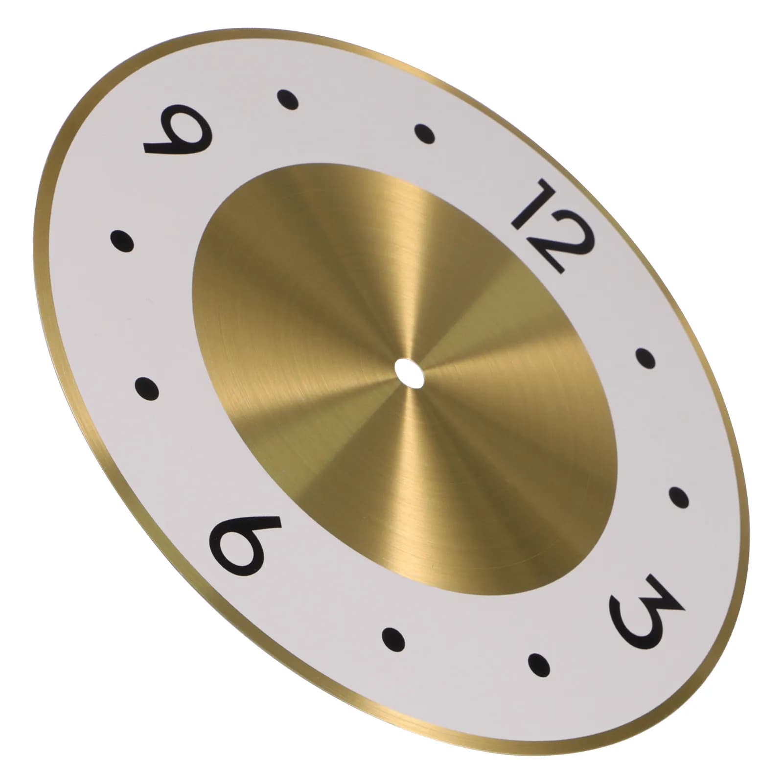 Quadrante di Ricambio Fai-da-Te per Orologi da Parete, Design Semplice ed Elegante, Facile Installazione, Materiale PVC Resistente