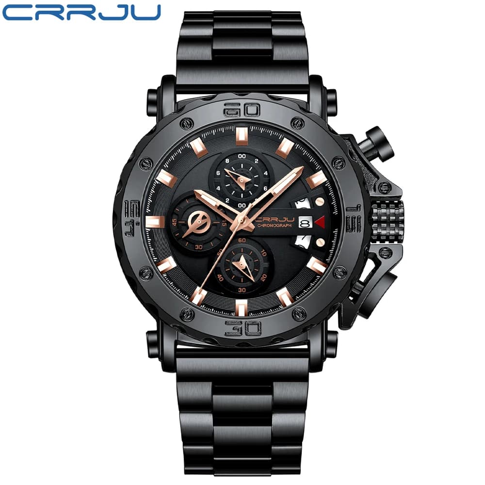 2025 New Sport Quartz Watch For Men 316L Stainless Steel Sapphire Big Dial Mens Watches 30M Waterproof Clock Reloj Hombre