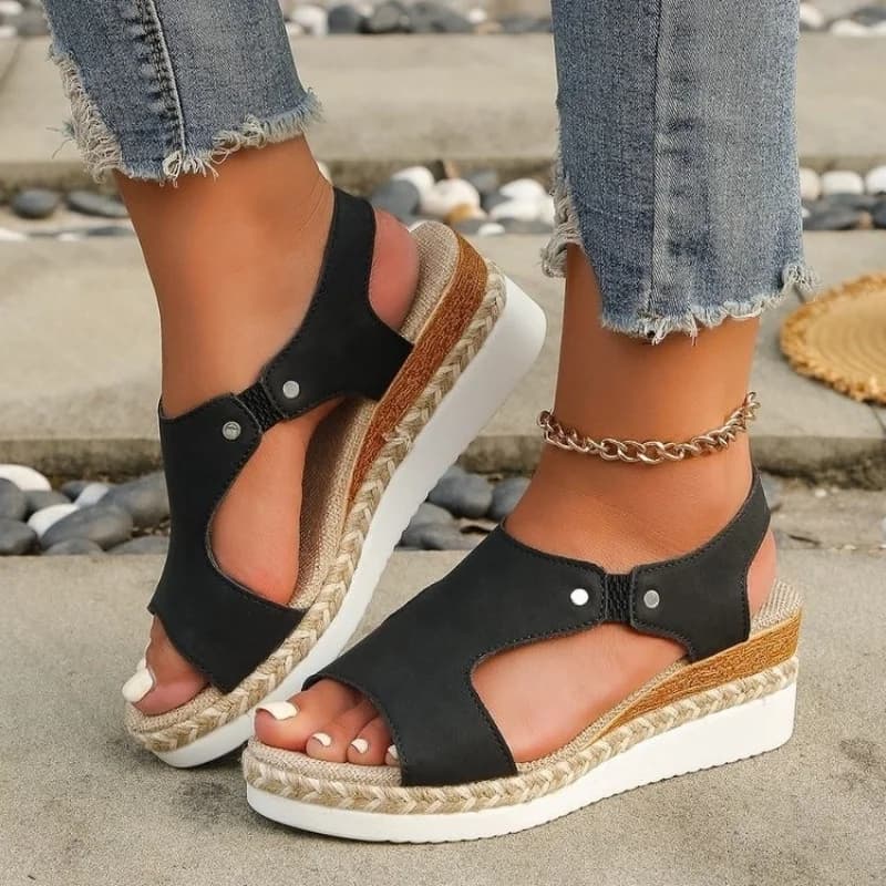 Women's Wedge Sandals 2026 New Women's Summer Sandals with Plateau Random from Luxury Beach Signed