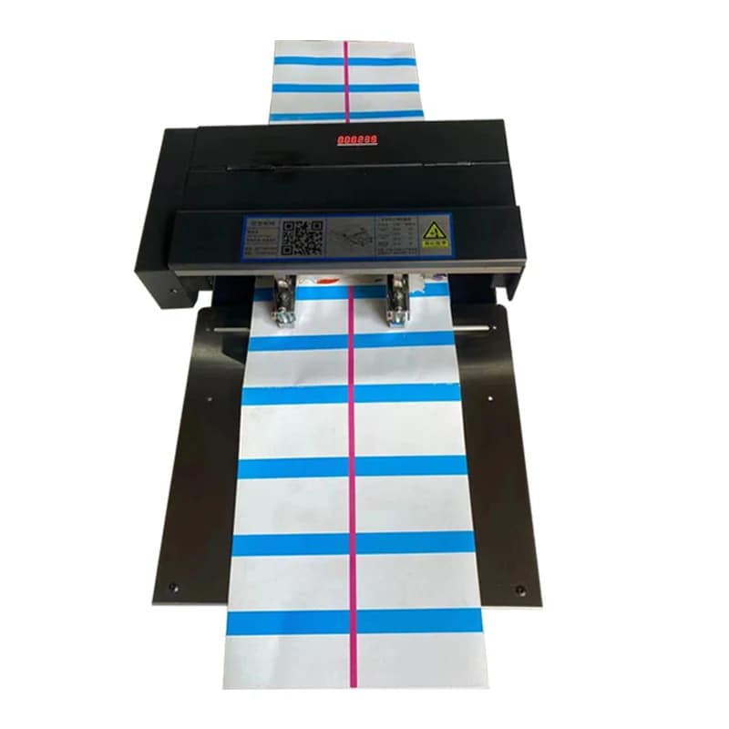 Cucitrice Elettrica Automatica a 2 Teste per Carta, Lunghezza Illimitata