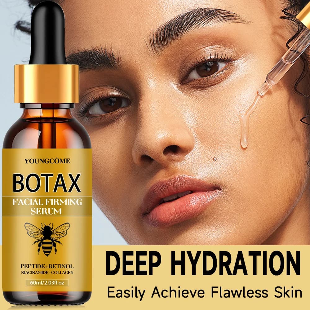 Bee Veil Serum Face Essence Reduction of wrinkles Skin Strengthening Natural Collagen Booster Hyaluronic Acid Essence 40/60ml