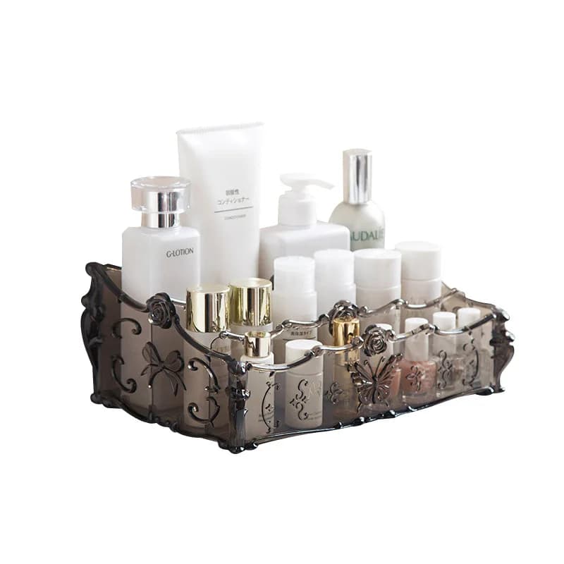 1Pc Multi-purpose Plastic Makeup Organizer Desktop Storage Box Living Room Remote Control Container Cosmetics Case