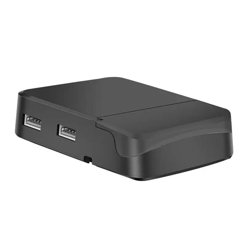 A86P-Docking Station Type C a HDTV, supporto per telefono cellulare, adatto per cellulari e laptop, espansione USB, resistente