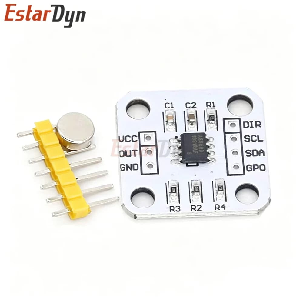 Sensore d'angolo magnetico senza contatto Estardyn AS5600 a 12 bit, encoder I2C ad alta precisione per robotica motorizzata Arduino
