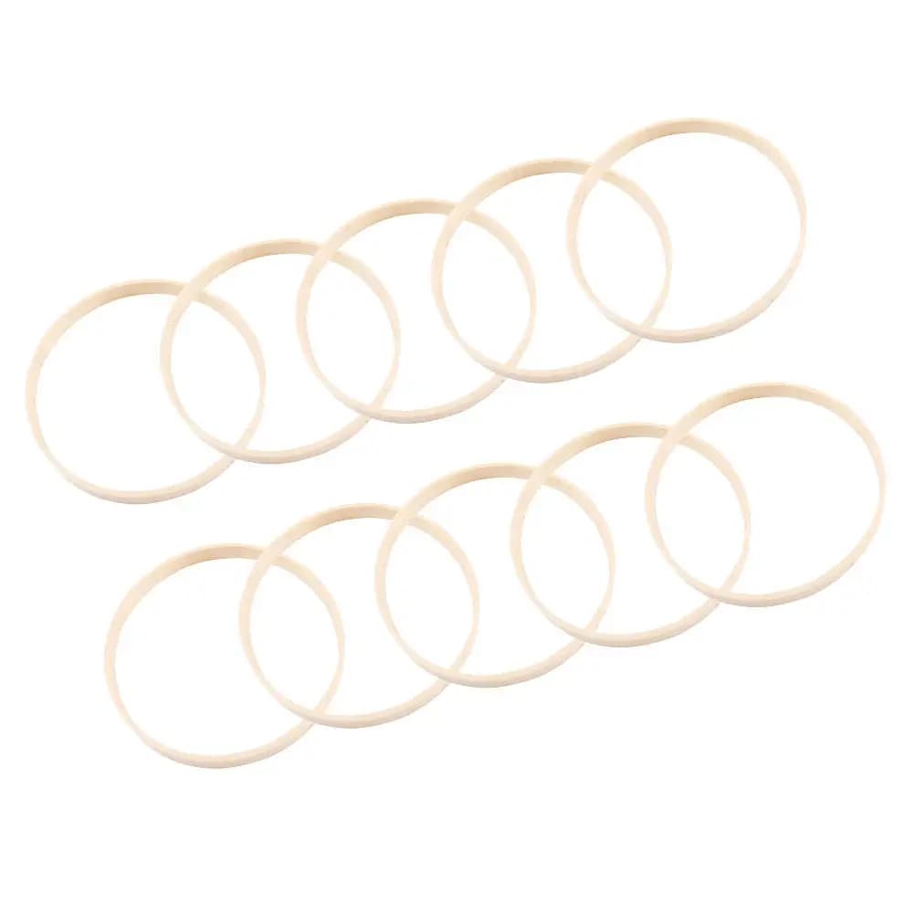 13Pcs Bamboo Dreamcatcher Rings 20Cm Round Frame for DIY Craft Embroidery Wreath Windchime Fan Decor Wedding Home Art