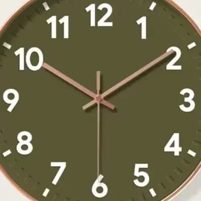 Wall clock for the house Silent wall clock without battery ticking 30 cm Decorative wall clock for the house, bedroom, living room, kitchen