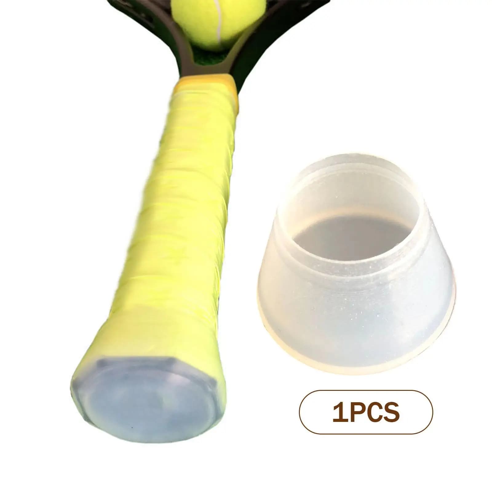 Protector for tennis racket Soft shock absorber Rear tennis rack