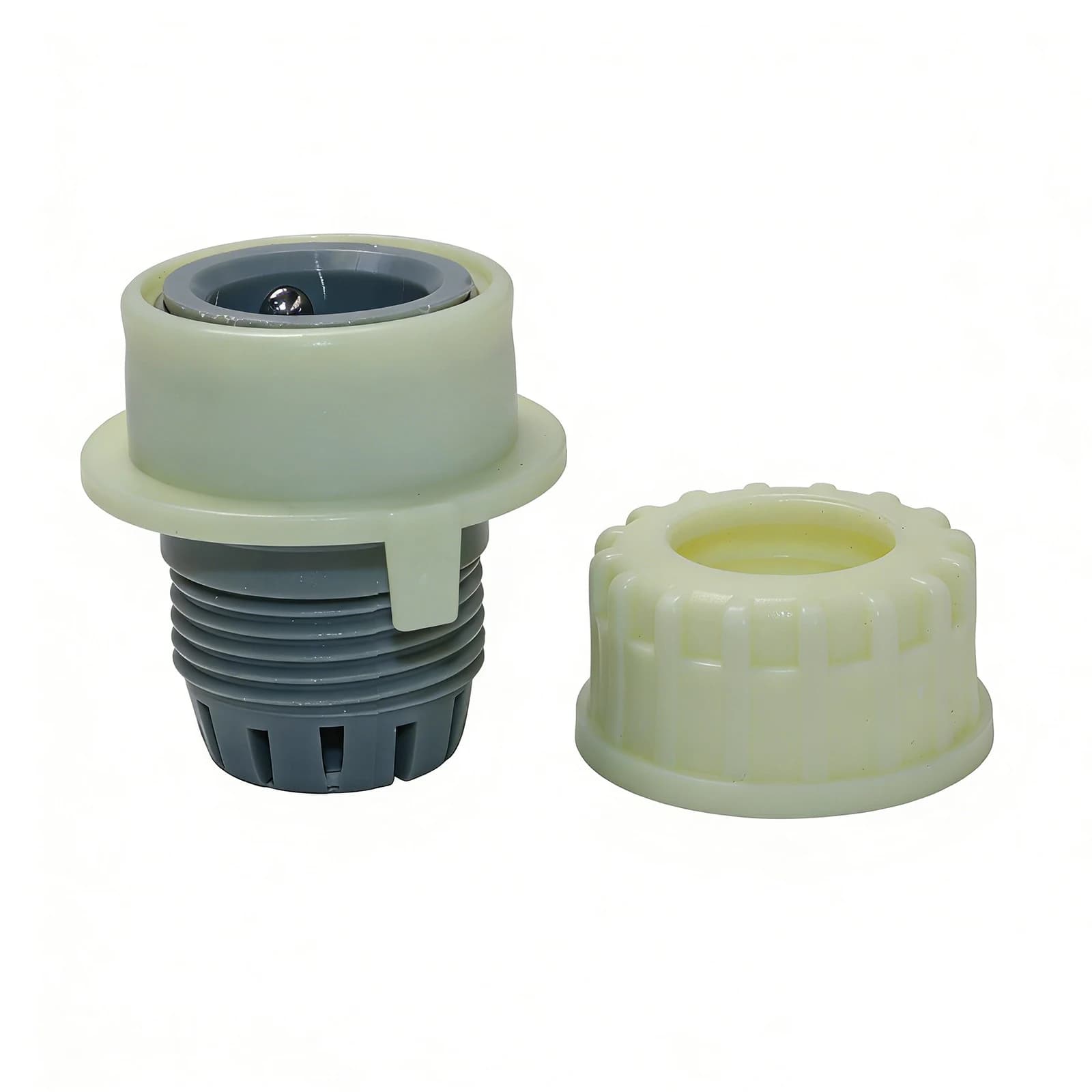 Set di 4 Connettori per Tubi dell'Acqua, Adattatori Rapidi per Rubinetto e Tubo da Giardino, Accessori per Irrigazione