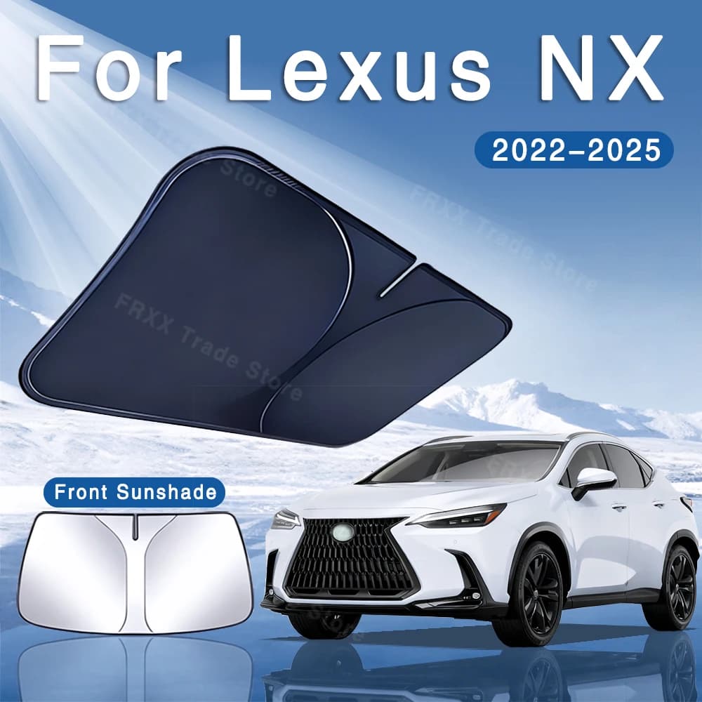 Per Lexus NX AZ20 2022 2023 2024 2025 Auto Visiera Parasole Parabrezza Anteriore Parasole Isolamento Termico Estate di Raffreddamento Accessori Auto
