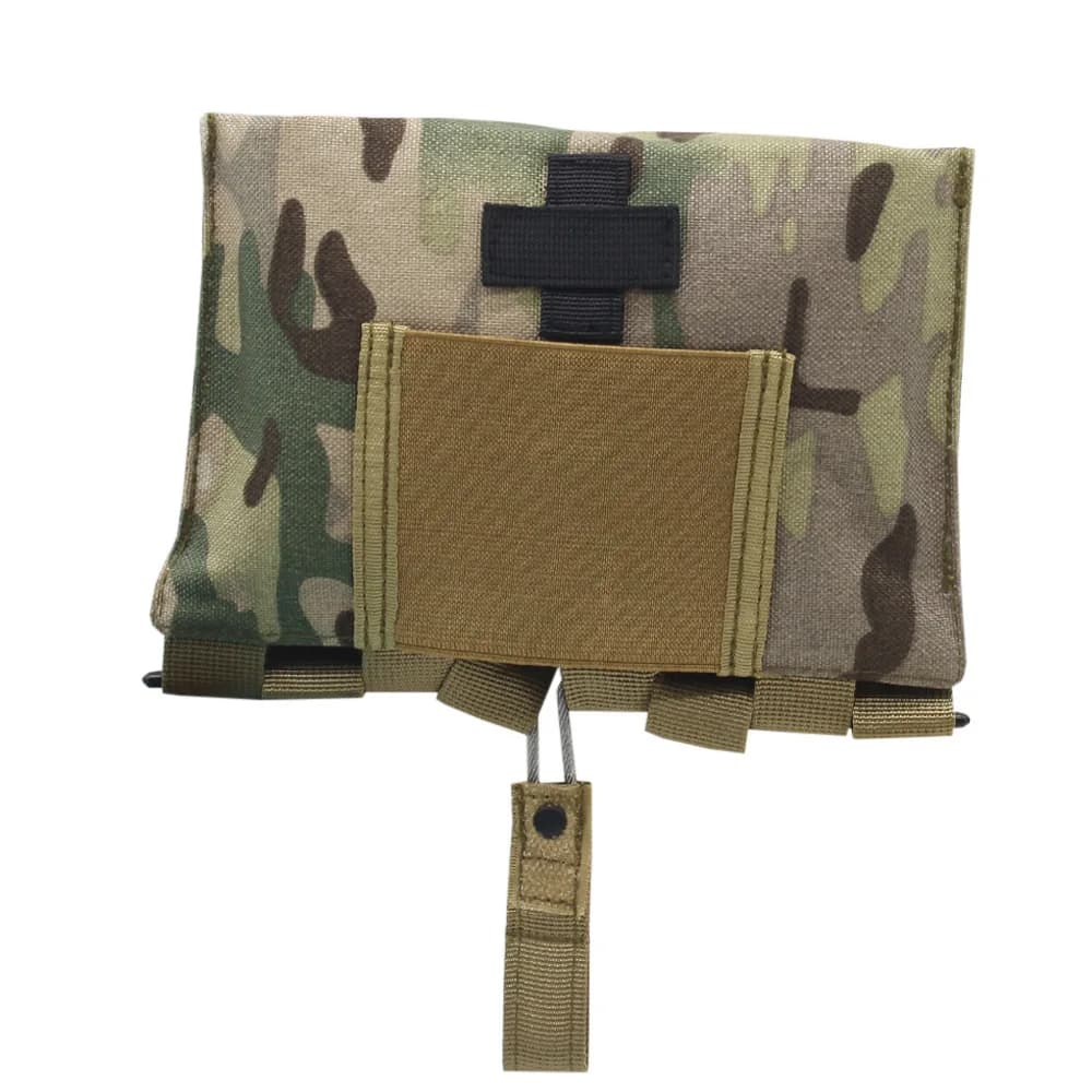 Custodia tattica per kit di pronto soccorso Borsa medica da caccia Borsa di sopravvivenza Molle a sgancio rapido Borsa di emergenza