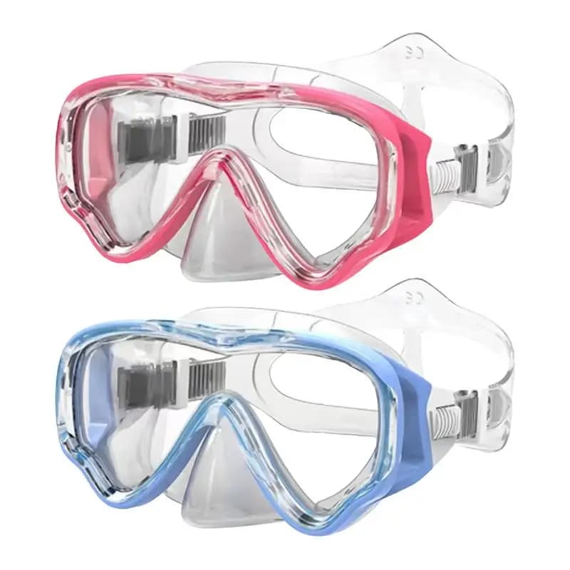Children's Swimwear Snorkeling Eyelets Snorkeling Snorkeling Glasses for Wide View Snorkeling Snorkeling Eyelets with Nose Covering