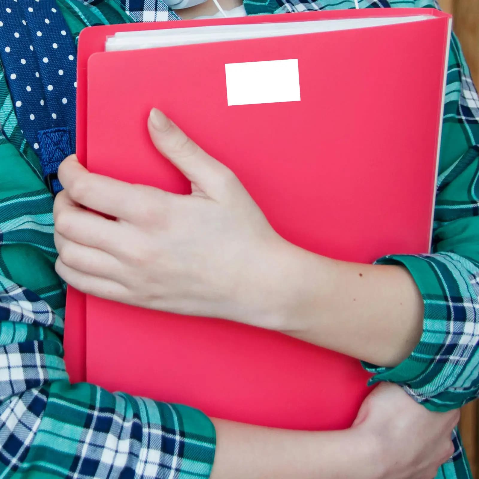 50 Etichette Autoadesive per Rilegatura, Etichette Vuote per Organizzazione Documenti per Ufficio, Scuola, Biblioteca, Laboratorio, Cartelle con Indice