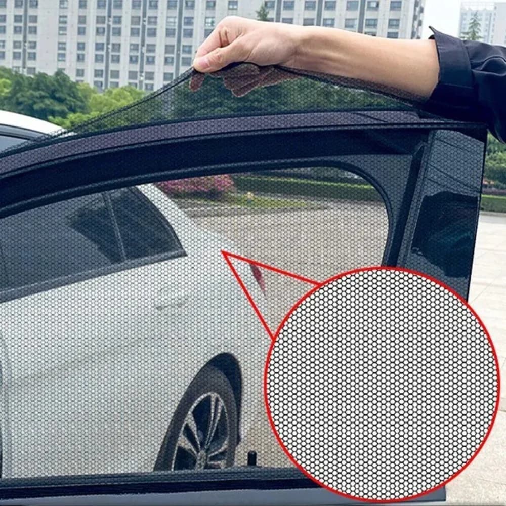 Anti Mosquito Privacy Sun Visor UV Protection Mesh Window Shade Car Side Accessories Suit For Automobiles