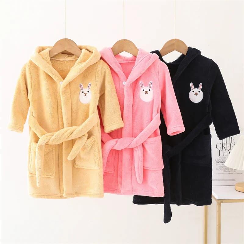 Winter Kid Boy Dresses Cartoon With Night Dresses Hot Newborn Flanned Dresses House Night Shirt for Kids Pijama A1138