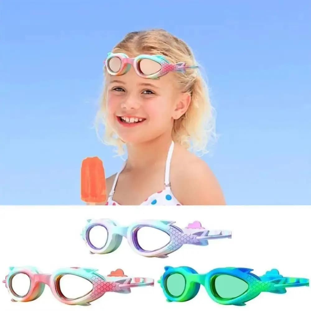 Occhialini da Nuoto Impermeabili, Alta Definizione, Montatura Piccola, Antiappannamento, per Allenamento Professionale