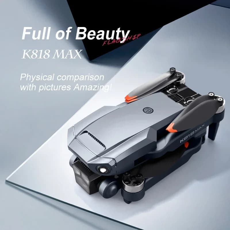 Drone GPS Pro 4K 3KM FPV RC Quadcopter con evitamento ostacoli e motore brushless, droni pieghevoli per fotografia aerea HD