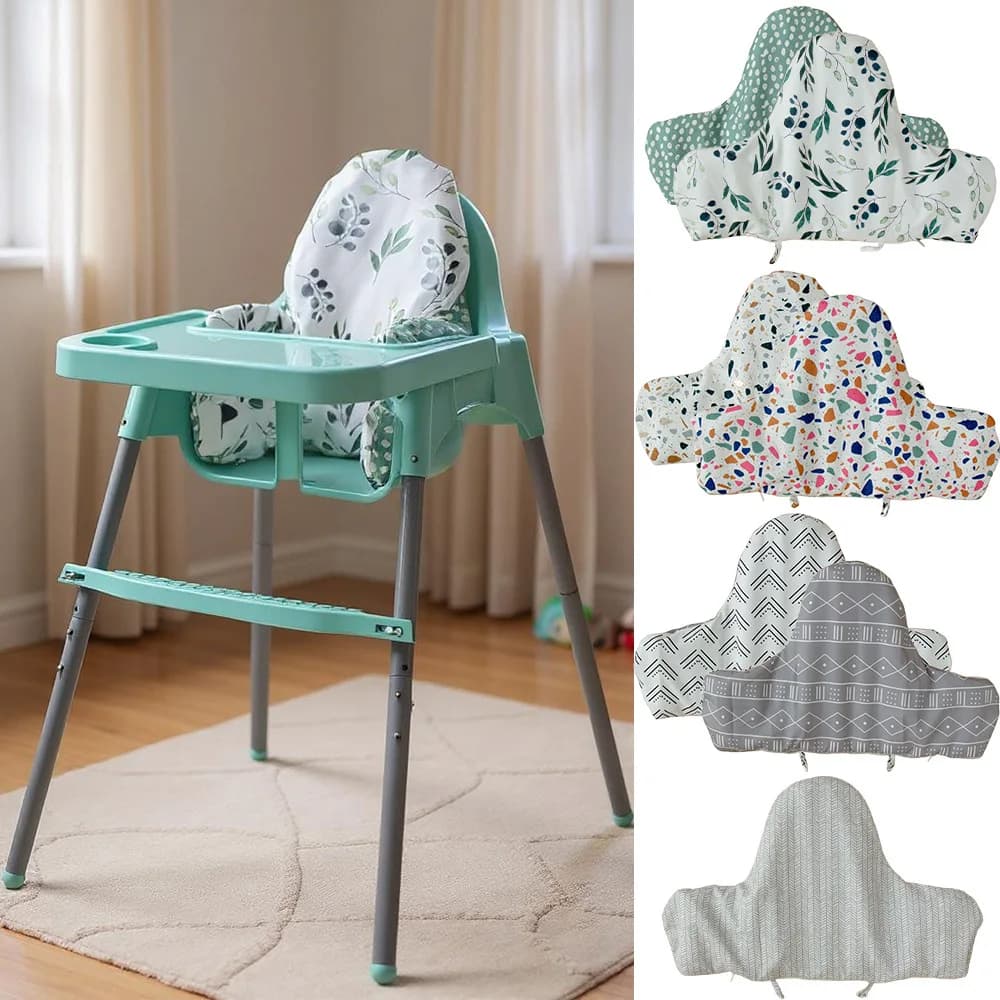1 pcs child seat cushion, inflatable back cushion for high chair built-in seat covers for high chair antilop