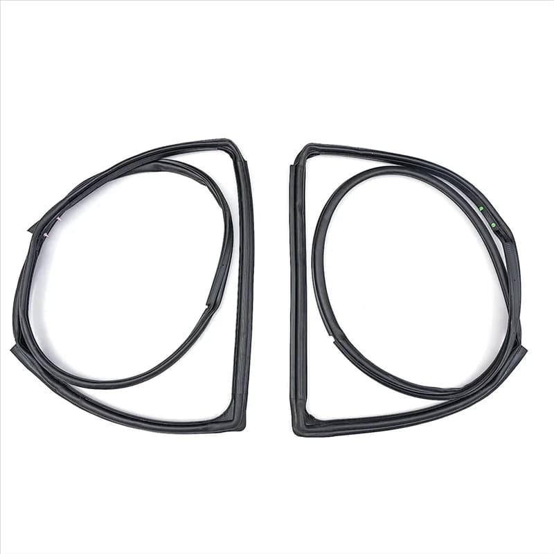Kit di Guarnizioni per Porta Anteriore (1 Paio) per Jeep Wrangler JK 2007-2018, Set di Guarnizioni Impermeabili 55395274AW 55395275AW-N25R