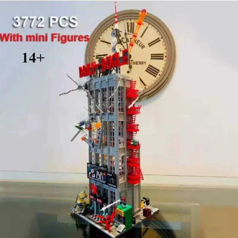 The Bugle Building Of Daily 3772PCS Classic Building Blocks Bricks Birthday Christmas Gifts For Children Compatible 76178