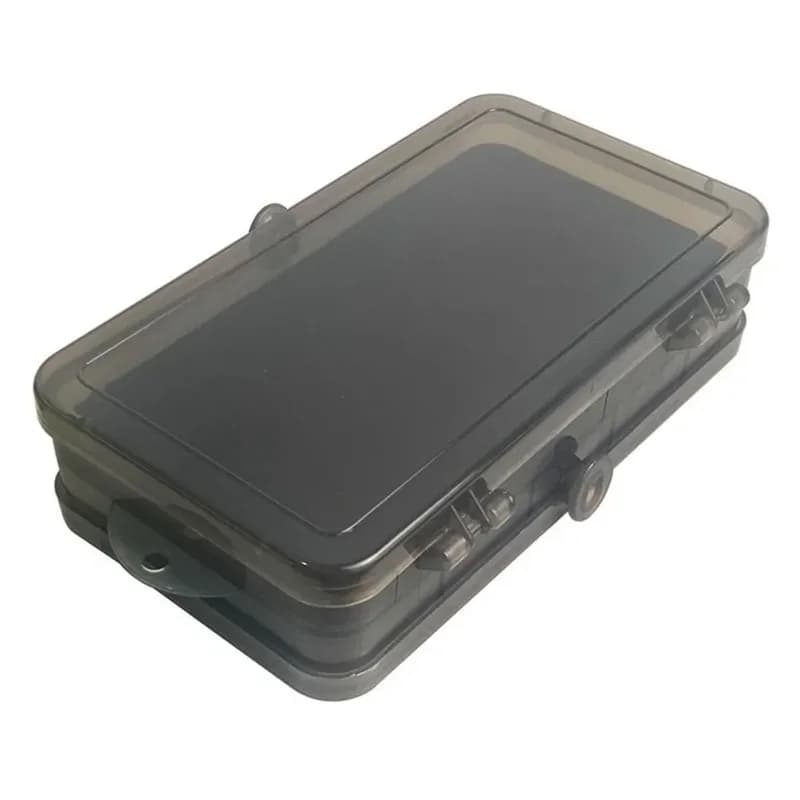 Portable Double Sided Split Fishing Bait Box Waterproof Tackle Storage Case Crank Jig Head Hook Soft Lure Bait Organizer Box Out