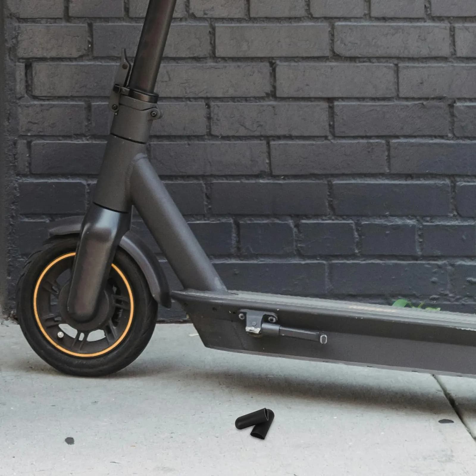 2 Pezzi Supporto Poggiapiedi in Silicone, Protezione per Cavalletto, Ricambio per Moto e Scooter Elettrici