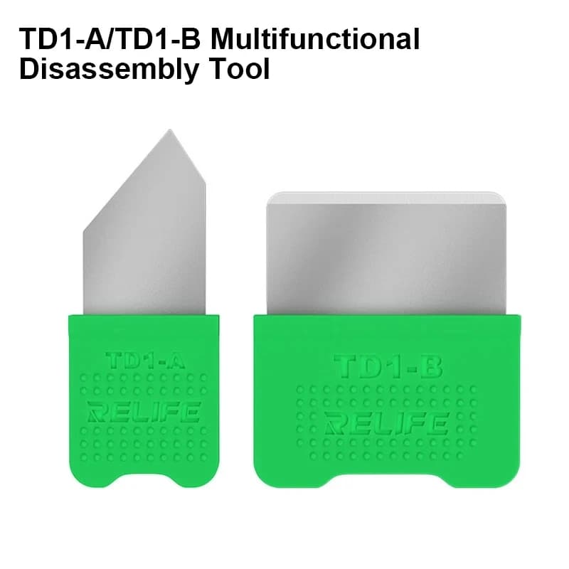 RELIFE TD1-A/B Multifunctional Dismantling Tools for Mobile Phone Tablet Repair Anti-slip LCD Screen Middle Frame Opening Blade