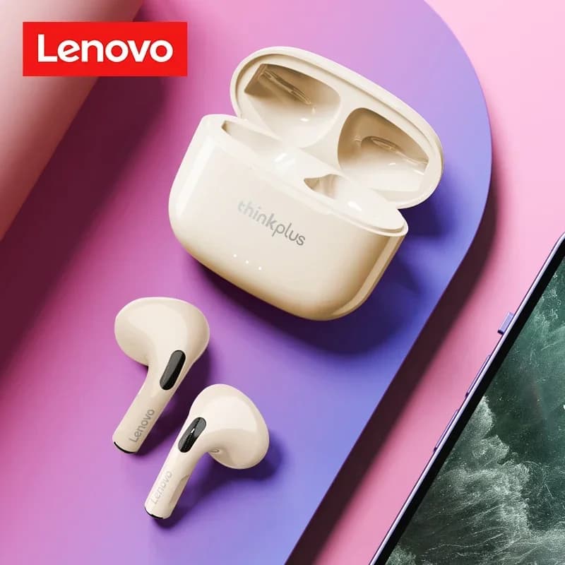 100% original Lenovo LP40 Plus headset Wireless Bluetooth HiFi sports earphones Stereo with earphone microphone