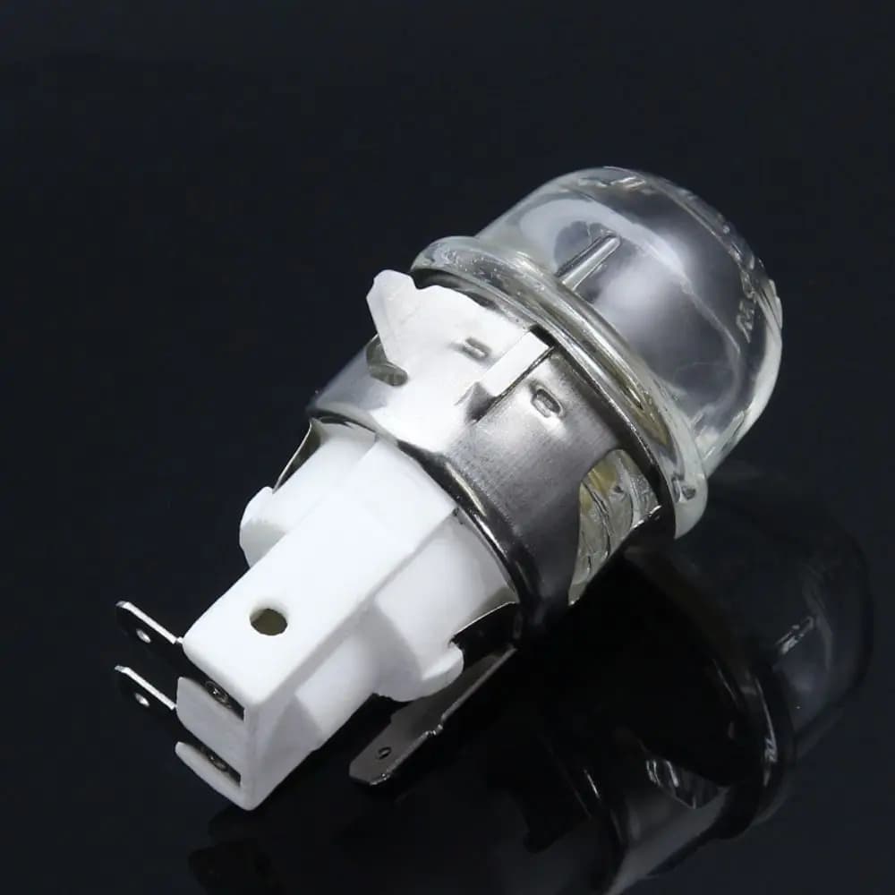 Portalampada per forno E14 Base in ceramica portalampada per illuminazione resistente alle alte Temperature tappo per lampada da forno a testa tonda in vetro temperato