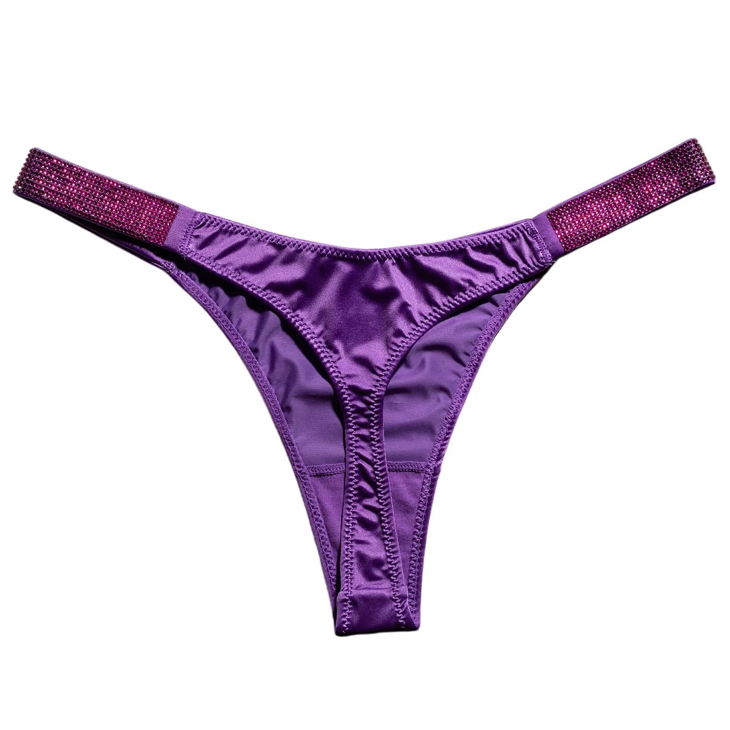 Letter Sexy Panties Women Thongs Rhinestones Diamonds G-string Sports Thong Low Waist Shorts Briefs T-back Fitness S-XL