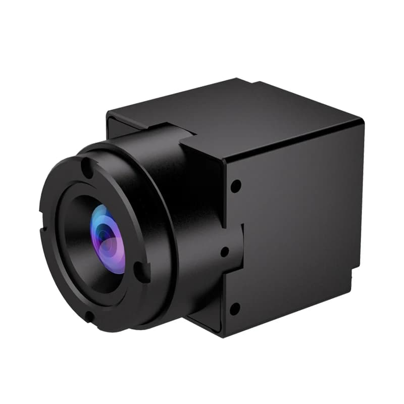 ATV CVBS 640*512 9MM Thermal Imaging Camera Module White Hot Night Vision 8X Magnification 1.1km Range Drone Detection
