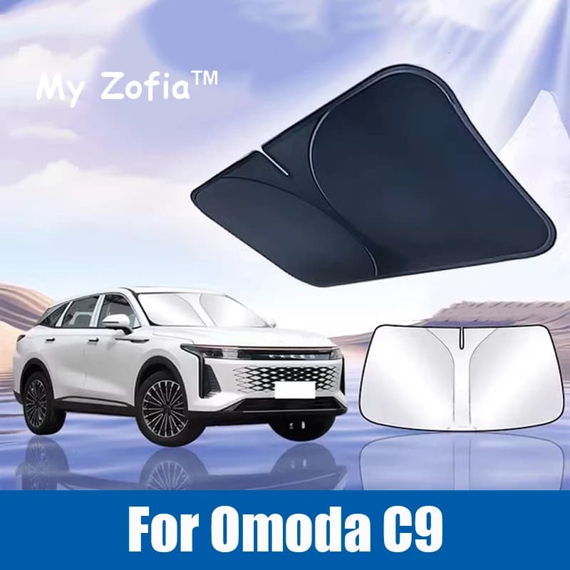 Per Chery OMODA 9 SHS C9 2024 2025 2026 Auto Pieghevole Visiera Parasole Per Auto Parabrezza Anteriore Parasole Isolamento termico Accessori
