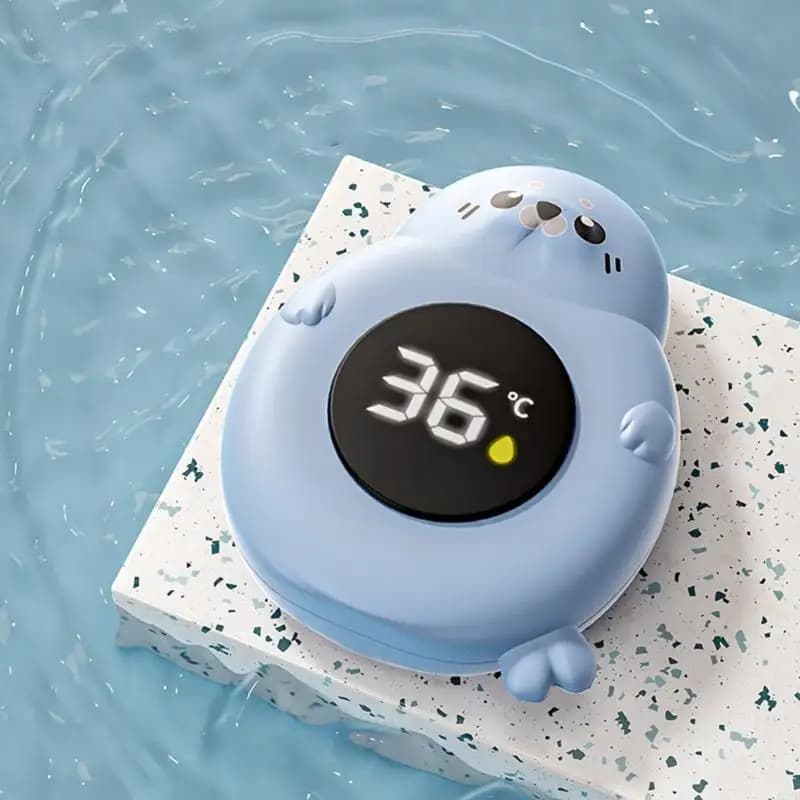 Monitoraggio acqua per bagno per bambini digitale affidabile per il displayer climatico metro temperatura forma per