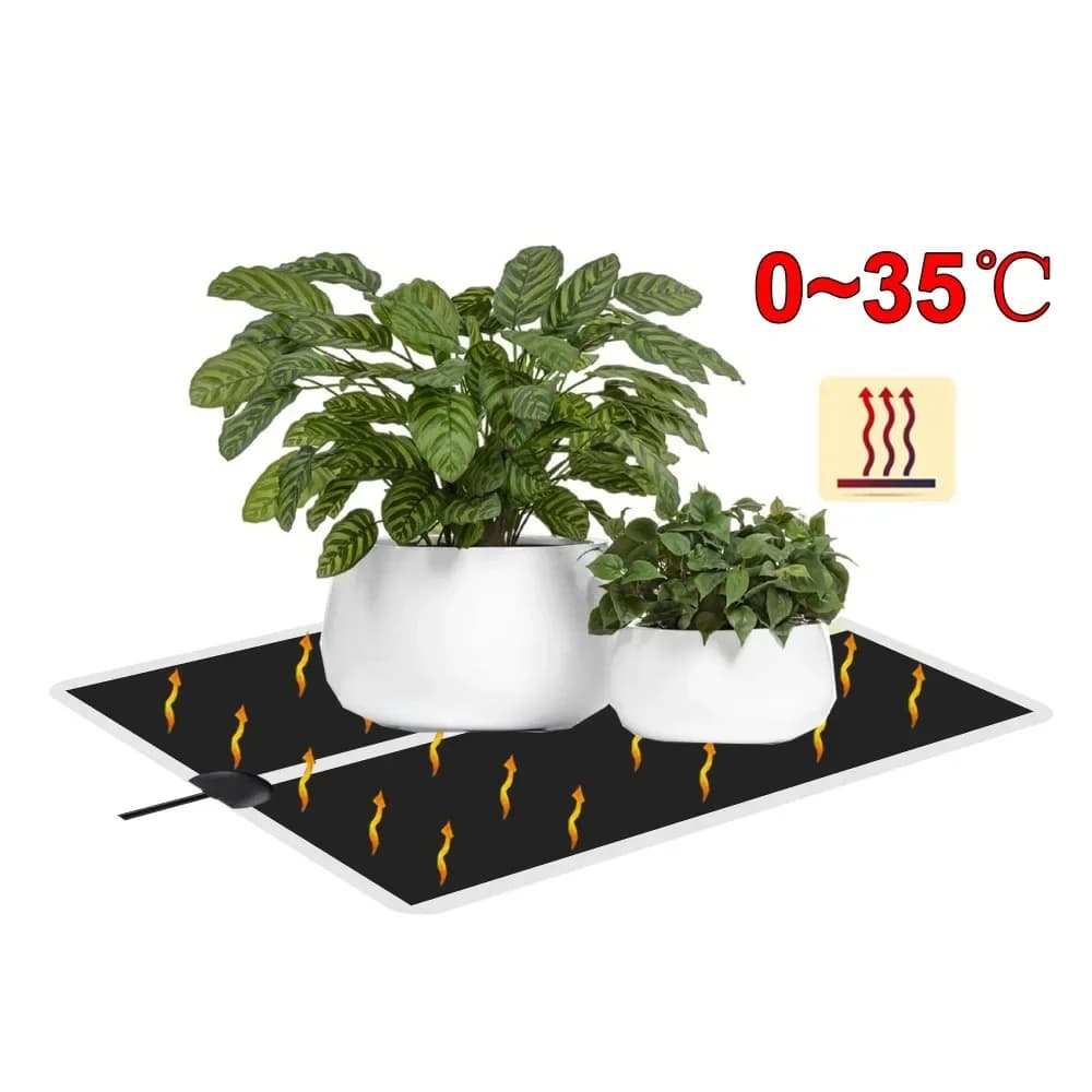 5 ~ 28W Plant Heat Mat Plant Seed 220V ~ 240V Pet Winter Heating Mat Flower Vegetables Anti-fredd Rettile Vivarium Heat Mat