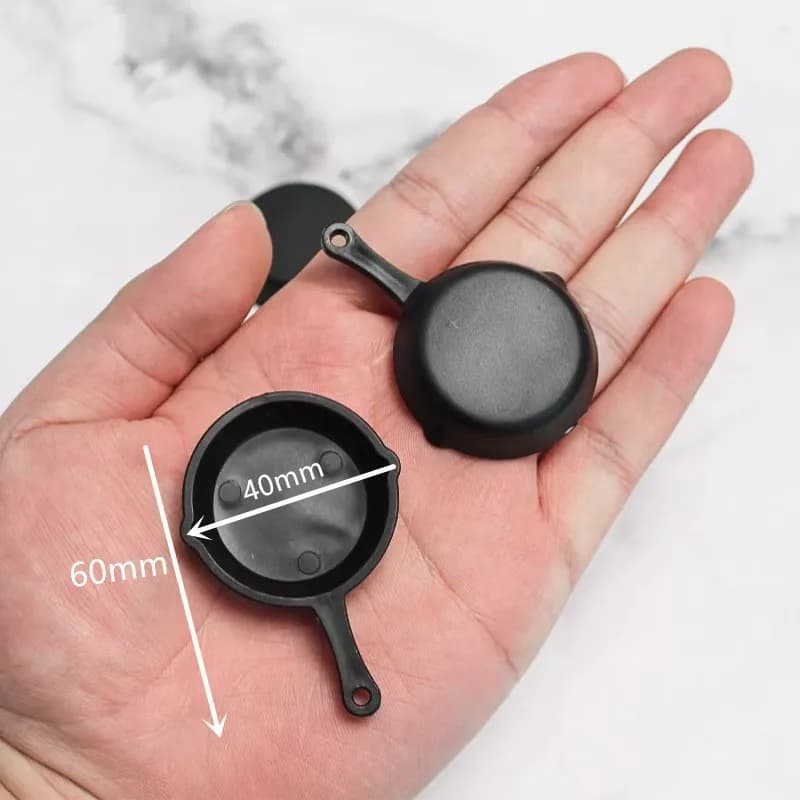 4 pcs/Bachelor Mini Baby Decoration Bowls Miniature Food Game Decor False Small Plastic Cassery Earrings