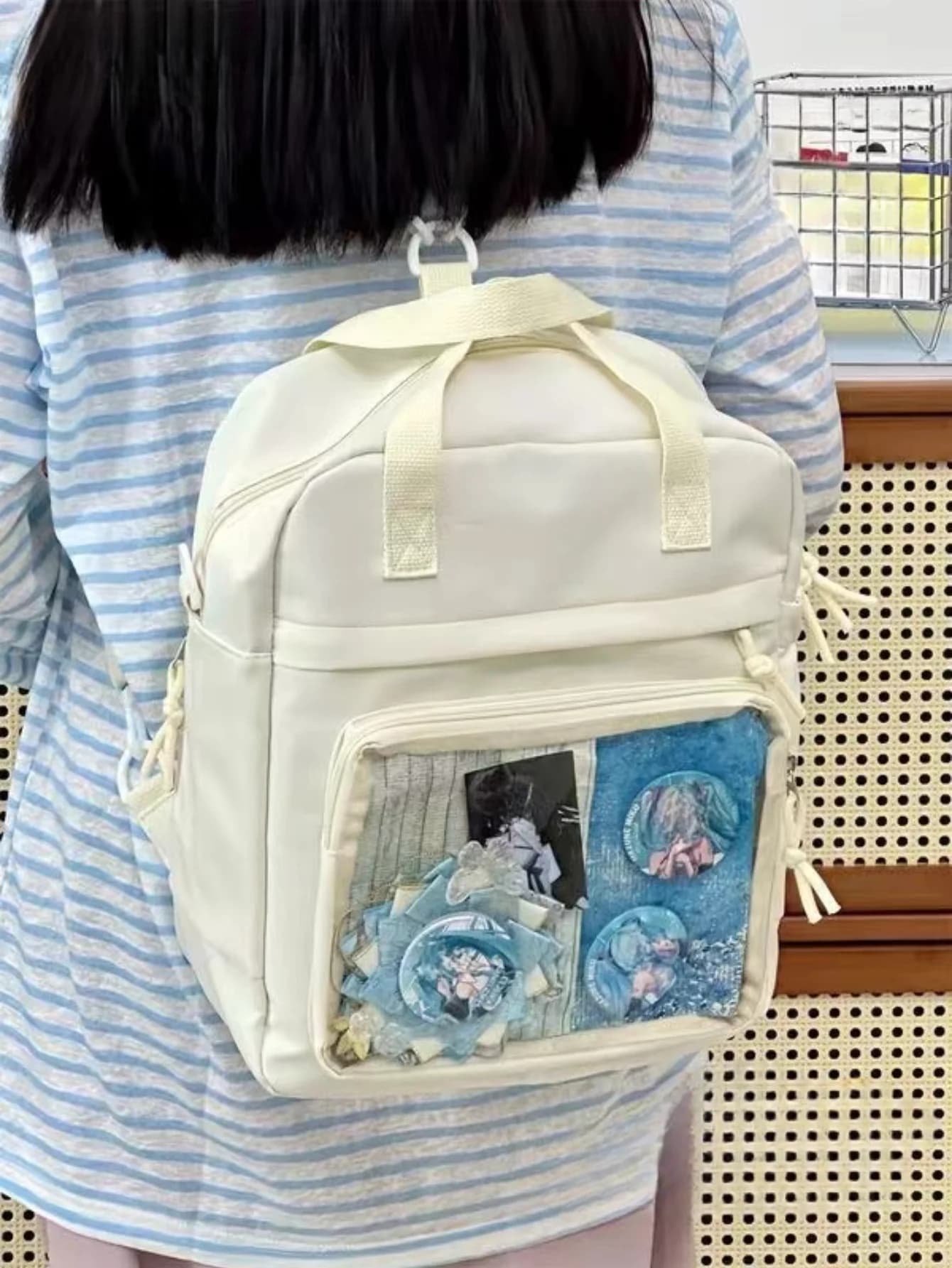 3 Ways Japanese Itabag Women School zaini ragazze adolescenti borsa a tracolla trasparente nuove borse a tracolla Lolita Tote Handbags