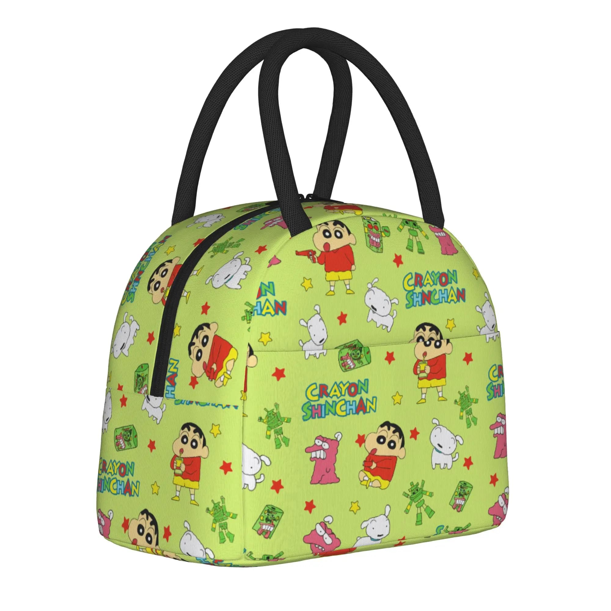 Borsa termica per il pranzo Cartoon Crayon Shin chan, contenitore per il pranzo, borsa portatile per il pranzo, per ragazze e ragazzi, per la scuola, per il picnic