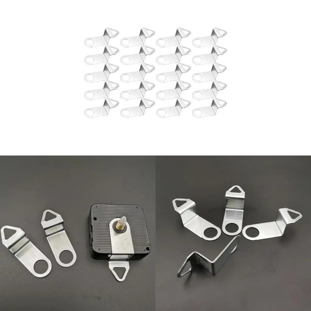 Ganci in metallo per orologio da parete 62KD 20 pezzi/set Parti interne del movimento del meccanismo orologio