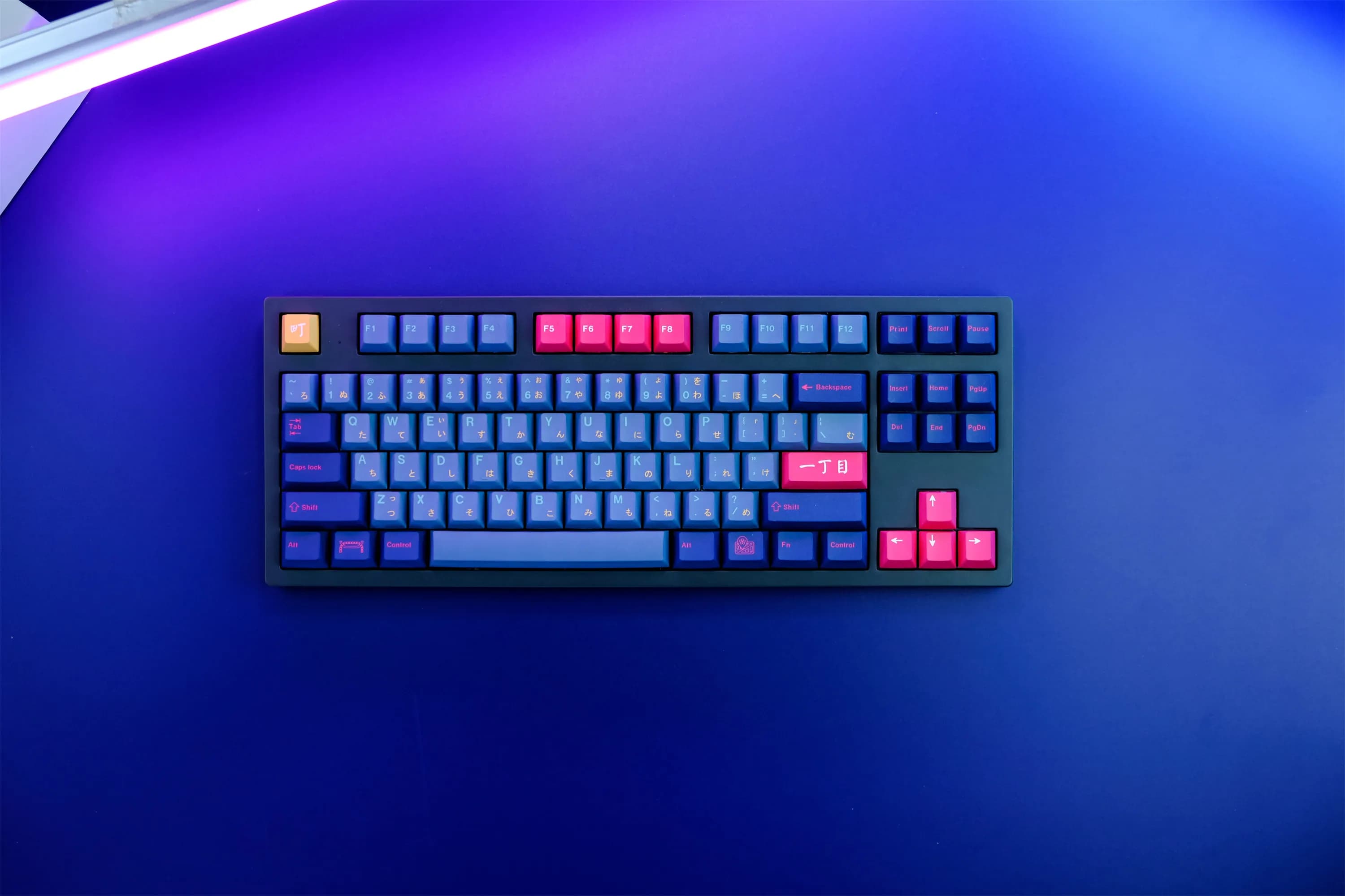 GMK Kabukicho Keycap, 129 tasti PBT Keycaps Cherry Profile DYE-SUB custom GMK Keycaps per tastiera meccanica