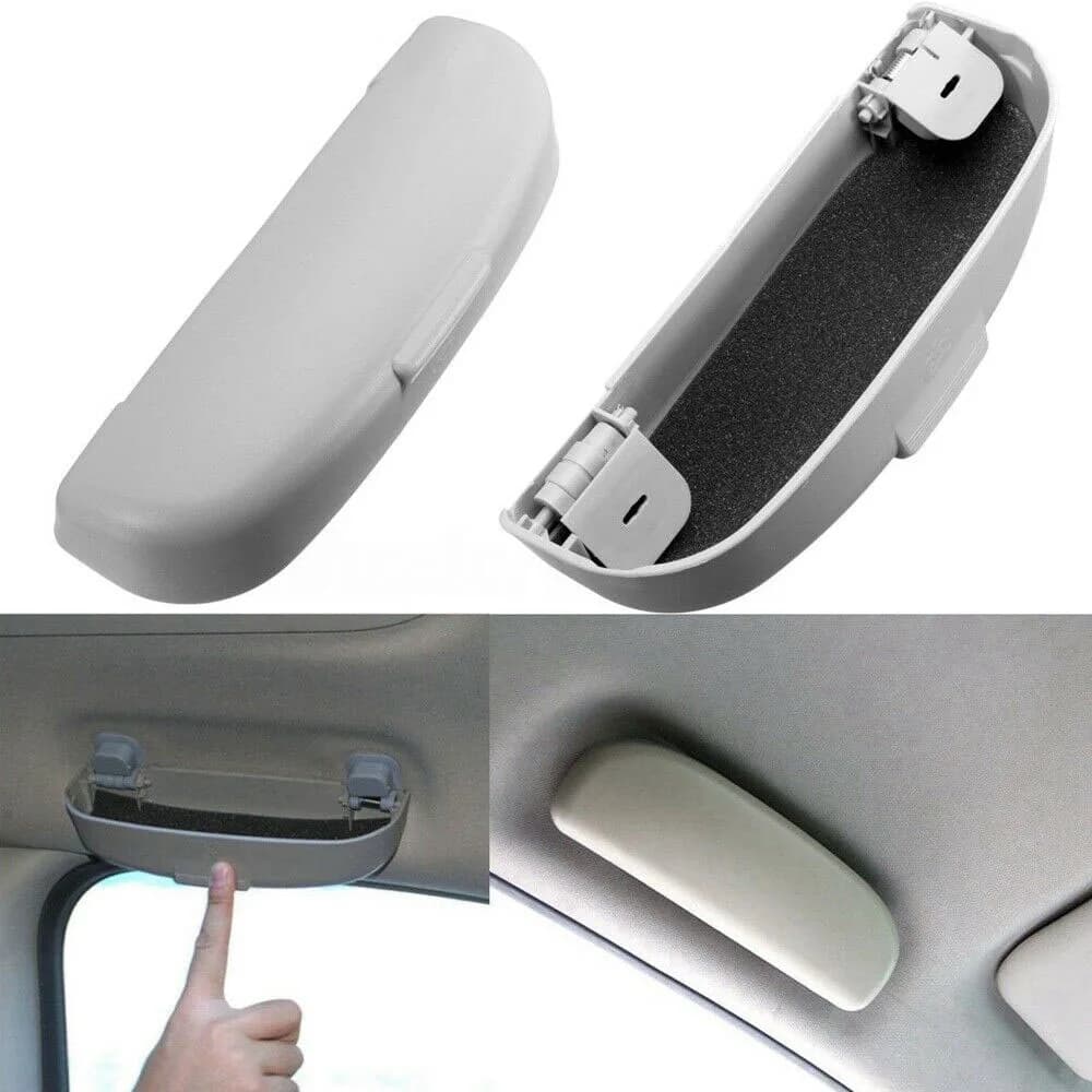 1PC Universal Car Sunglasses Holder Organizers Glasses Case Cage Storage Box Accessories Car Glasses Case Car Interior Storage
